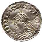 Penny d'argent de Harold 1er d'Angleterre dit Harold Pied de Lièvre. Source : wiki/ Harold Pied-de-Lièvre/ licence : CC BY-SA 4.0