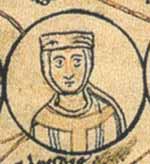 Mathilde ou Mahaut de France Fille de Louis IV d'Outremer. Source : wiki/Mathilde de France/ domaine public