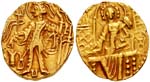 Monnayage de Vasudeva III souverain de l'empire Kushan