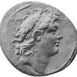 Monnaie à l'effigie de Diodote Tryphon. Source : wiki/Diodote Tryphon/ licence : CC BY-SA 3.0