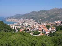Ville de Samos dont Douris de Samos fut un temps tyran de Samos. Source : wiki/Samos/ domaine public