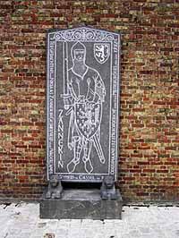 Mémorial de Nicolaas Zannekin à Lampernisse. Source : wiki/Nicolaas Zannekin/ Auteur : Paul Hermans