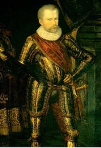 Christian 1er de Saxe Comte palatin de Saxe-Électeur de Saxe-Margrave de Misnie de 1586 à sa mort (Source : wiki/Christian Ier de Saxe/ Collection Staatliche Kunstsammlungen Dresde/ domaine public)