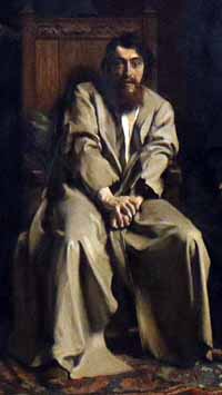 Hugo van der Goes malade, portait par Émile Wauters. 
