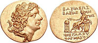 Monnaie d'or de Pharnace II.