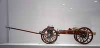 Voiture-pièce de canon de campagne (Musée de l' Armée) Paris. 