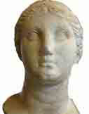 Tête de la reine ptolémaïque Bérénice II, Glyptothèque de Munich.
