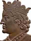Clotaire III Roi Francs de 657 à 663 et Roi de Bourgogne et de Neustrie de 663 à 673