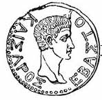 Pièce de monnaie représentant Rhémétalcès Ier. Source : wiki/ Rhémétalcès Ier/ domaine public