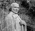Statue de Gildas près du village de Saint-Gildas-de-Rhuys (Morbihan). Source : wiki/ Gildas le Sage/ licence : CC BY 2.5