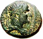 Pièce de monnaie figurant Agrippa 1er vers 42.