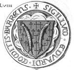 Sceau de Édouard II de Bar Comte de Bar de 1344 à 1352. source : wiki/Édouard II de Bar/ Archive lj