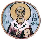 Patriarche Germain 1er de Constantinople du 11 août 715 au 17 janvier 730