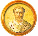 Pélage II 63ème Pape de l'Église catholique . Source Le Saint-Siège/ Pontifes/ Pélage II 