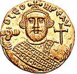 Monnaie d'or à l'effigie de Léonce 
