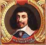 Louis de Nogaret d'Épernon, cardinal de La Valette, archevêque de Toulouse (1593-1639) (Château de Versailles). Source : wiki/ Louis de Nogaret de La Valette d'Épernon/ domaine public
