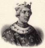 Louis VIII le Lion Roi de France de 1223 à 1226. Source histljallamion/ jpg archive perso