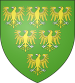 Blason de Piers Gaveston ou Pierre Gaveston Comte de Corwal