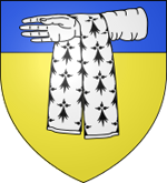 Armes des Villiers de L'Isle-Adam, reprises sur celles de la commune.