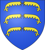 Blason des premiers sires de Joinville. Source : wiki/Geoffroy IV de Joinville/ licence : CC BY-SA 3.0