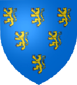 Blason des comte d'Anjou