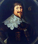 Portrait du roi Christian IV Roi de Danemark et de Norvège de 1588 à 1648