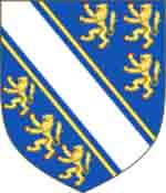 Blason de la famille de Bohun. Source : wiki/Éléonore de Bohun/ licence : CC BY-SA 3.0