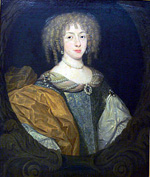 Portrait d'Elisabeth Charlotte du Palatinat en 1670. (musée Reiss Engelhorn à Mannheim en Allemagne)