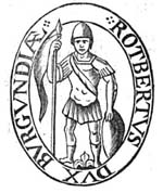 Robert 1er de France dit le Vieux Duc de Bourgogne de 1032 à 1076-Comte de Charolais, de Langres en 1227 et d'Auxerre de 1040 à 1060