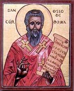Ossius de Cordoue Évêque de Cordoue vers 295 Ossius de Cordoue Évêque de Cordoue vers 295