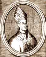 Philippe de Cabassolle Régent et chancelier du royaume de Naples-Recteur du Comtat Venaissin-Légat pontifical-Évêque de Cavaillon puis évêque de Marseille-Patriarche de Jérusalem-Cardinal avec le titre de cardinal-prêtre de Saints Pierre et Marcellin-Cardinal évêque de Sabine de 1368 à 1372. Source : wiki/Philippe de Cabassolle/ domaine public