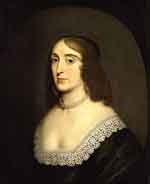 Élisabeth d'Angleterre, vers 1642 par Gerrit van Honthorst (National Portrait Gallery). Source : wiki/ Élisabeth Stuart/ domaine public