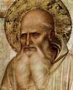 Saint Romuald (par Fra Angelico, couvent San Marco de Florence, 15ème siècle).
