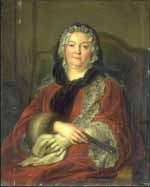 Portrait présumé de Madame de Tencin âgée d'après Joseph Aved (Musée des Beaux-Arts de Valenciennes). Source : wiki/ Claudine Guérin de Tencin/ domaine public