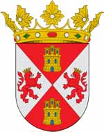 Armoiries d'Henri de Castille (1378-1404), duc de Medina Sidonia et comte de Cabra, fils illégitime du roi Henri II de Castille et de Juana de Sousa.