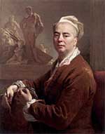 Nicolas de Largillierre Autoportrait en tenue d'atelier (1707),(Washington, National Gallery of Art). Source : wiki/Nicolas de Largillierre/ domaine public