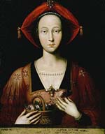 Isabelle 1ère de Lorraine ou Isabelle de Lorraine Duchesse de Lorraine-Duchesse consort d'Anjou-Reine consort de Naples-Comtesse consort du Maine, de Provence et de Guise-Reine consort de Jérusalem titulaire