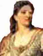 Portrait de Élizabeth Ryksa Reine de Bohême et de Pologne. Source : archivelj/ Histoire:jpghist/ archive perso