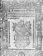 Couverture de 1549 de Declaración de instrumentos musicales de Juan Bermudo Couverture de 1549 de Declaración de instrumentos musicales de Juan Bermudo