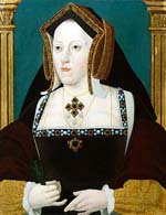 La reine Catherine d'Aragon. ( National Portrait Gallery à Londres)