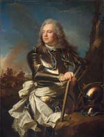 Portrait de Louis-Henri de La Tour d'Auvergne par Hyacinthe Rigaud (vers 1720), Metropolitan Museum of Art de New York