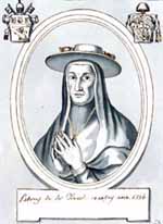 Pierre de La Forest ou Petrus Foresta Évêque de Tournai-Évêque de Paris-Archevêque de Rouen de 1352 à 1356-Cardinal avec le titre de cardinal-prêtre Douze Apôtres de 1356 à 1361. source : Histljallamion/ jpg/ achive perso