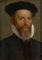Portrait de Thomas Eraste, 1582.Huile sur bois de sapin. (Kunstmuseum Basel, inv. 1618). Source : wiki/ Thomas Erastus/ licence : CC0