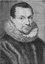 Portrait de Thou gravé par Morin d'après L. Ferdinand.