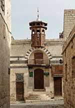 Une façade ancienne à Hama l'antique Épiphanie de Syrie