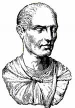 Lucius Licinius Lucullus Gravure d'un buste en marbre traditionnellement dit Lucullus (Musée de l'Ermitage)
