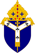 Armoiries du diocèse de Cantorbéry. Source : wiki/Diocèse de Cantorbéry/ licence : CC BY-SA 3.0