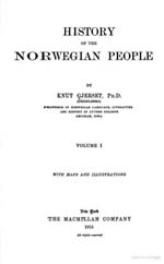 Håkon Folkvidsson Galin dit Håkon Galin Prince norvégien de la famille royale-Jarl et régent en 1204 (extrait de History of the Norwegian People de Knut Gjerset/ source : archive histoire pour le plaisir/ archive histljjpg