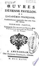 Livre de Etienne Pavilllon Avocat et poète français