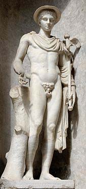 Hermes Ludovisi, copie romaine conservée au Musée national romain à Rome. Hermes Ludovisi, copie romaine conservée au Musée national romain à Rome.